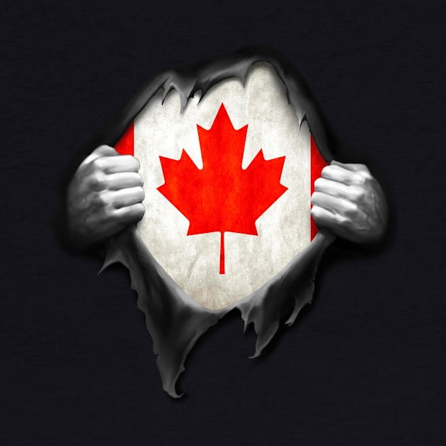 Canada Flag T Shirt. Proud Canadian by nikolayjs